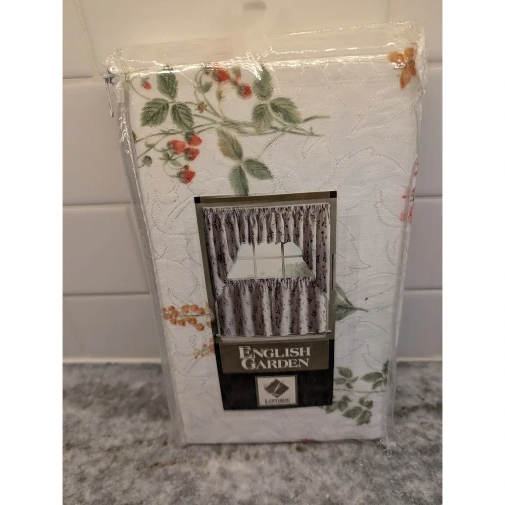NEW‎ Lorraine Home Fashions English Garden Valance 55